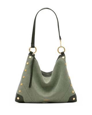 Kyle Large Suede Shoulder Bag