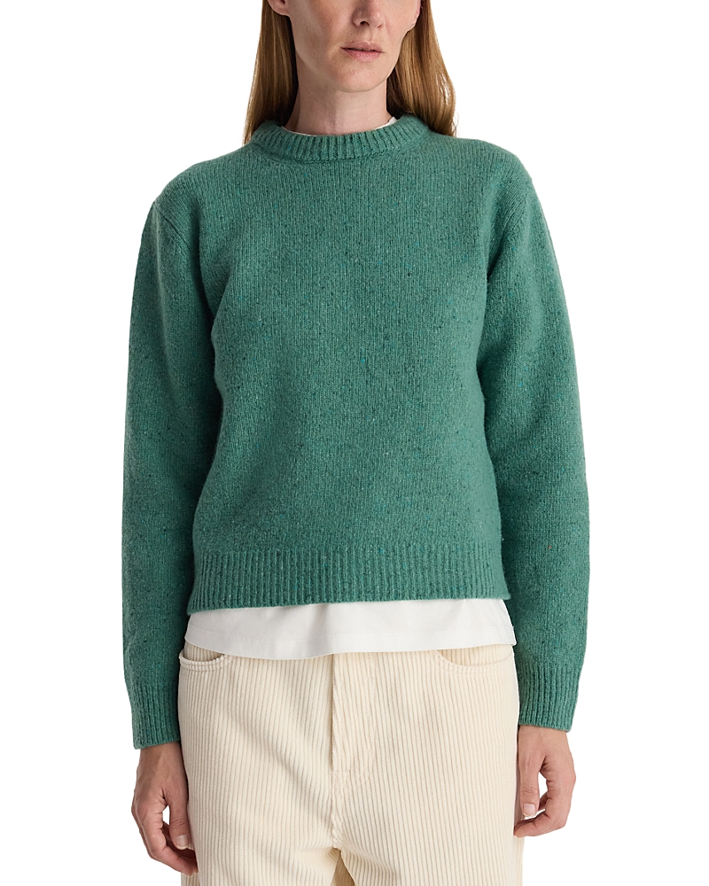 Rohe Mouline Crewneck Wool Blend Sweater