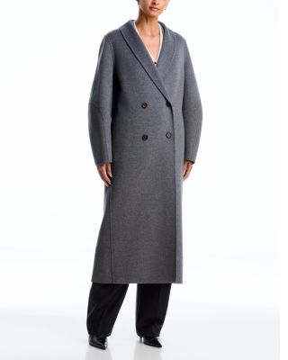 Doubl&eacute; Shawl Wool & Cashmere Coat