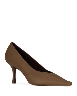 Jeffrey Campbell Women's Leather Pointed Toe Stiletto Pumps