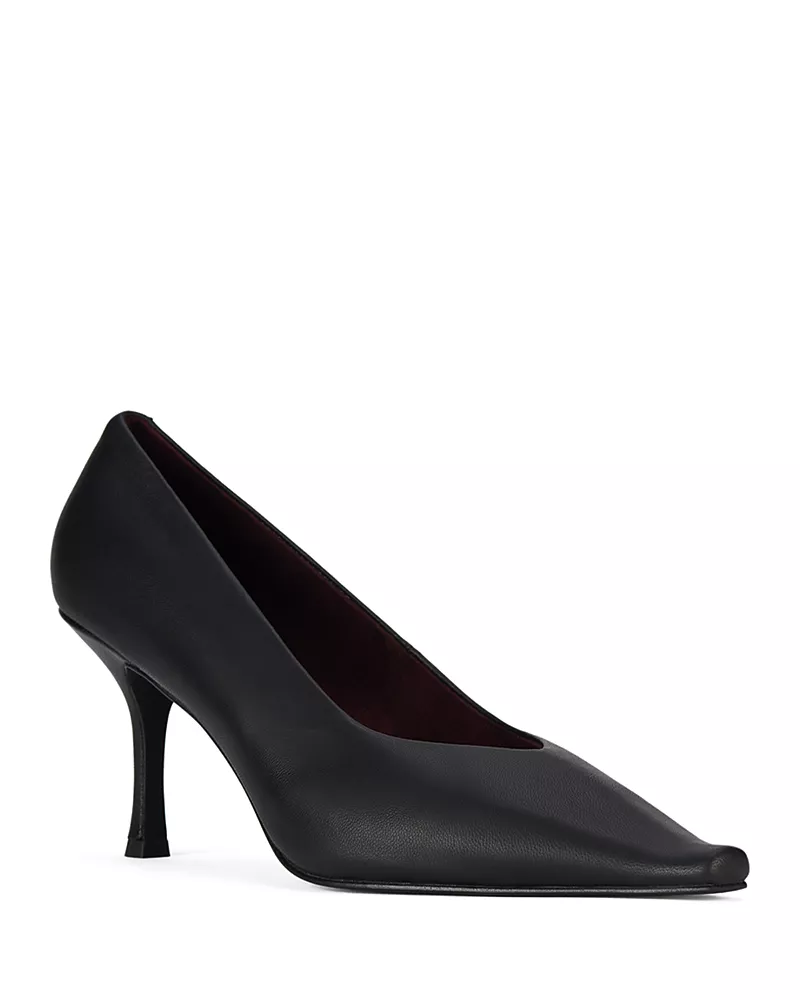 Jeffrey Campbell Women's Leather Pointed Toe Stiletto Pumps