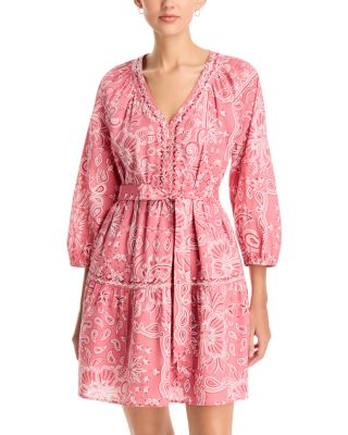 Bandana Bay Cotton 3/4 Sleeve Dress