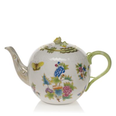 Queen Victoria Tea Pot with Rose