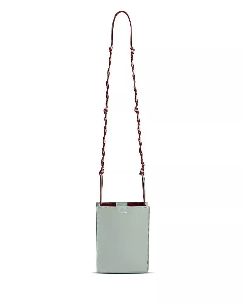 Jil Sander Tangle Leather Phone Shoulder Bag