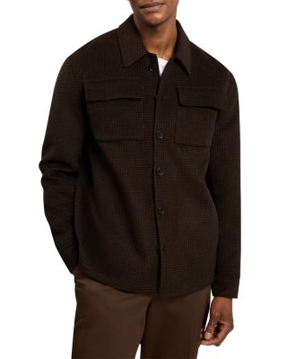 Dortmun Splitable Wool Blend Trucker Overshirt