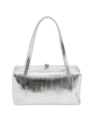 Goji Pillow Small Metallic Leather Shoulder Bag