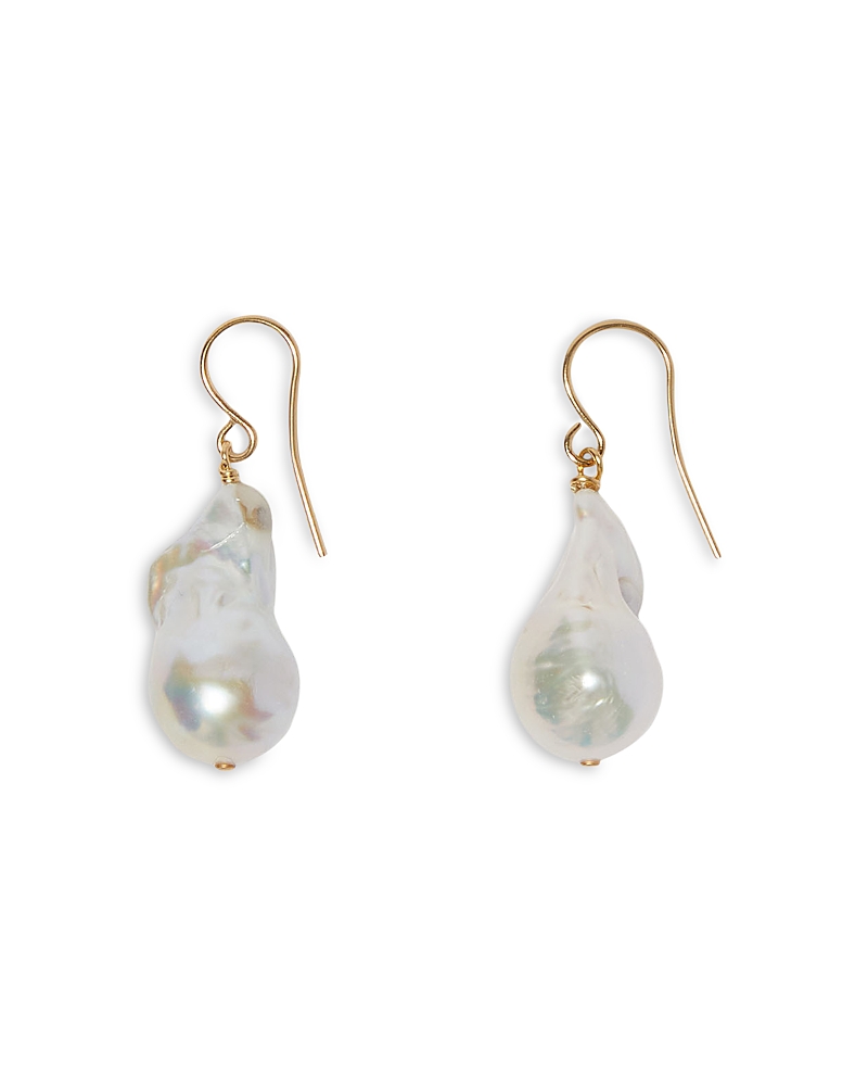 Jil Sander Cultured Freshwater Pearl Drop Earrings
