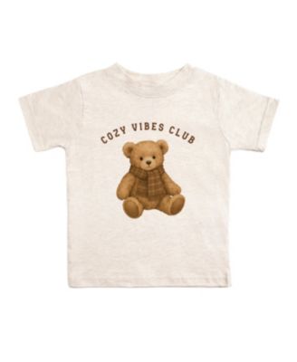 Boys' Cozy Teddy Short Sleeve T-Shirt - Little Kid, Big Kid