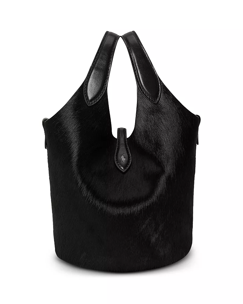 Polo Ralph Lauren Polo Play Calf Hair Tote Bag