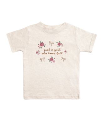 Girls' Just A Fall Girl Short Sleeve T-Shirt - Big Kid