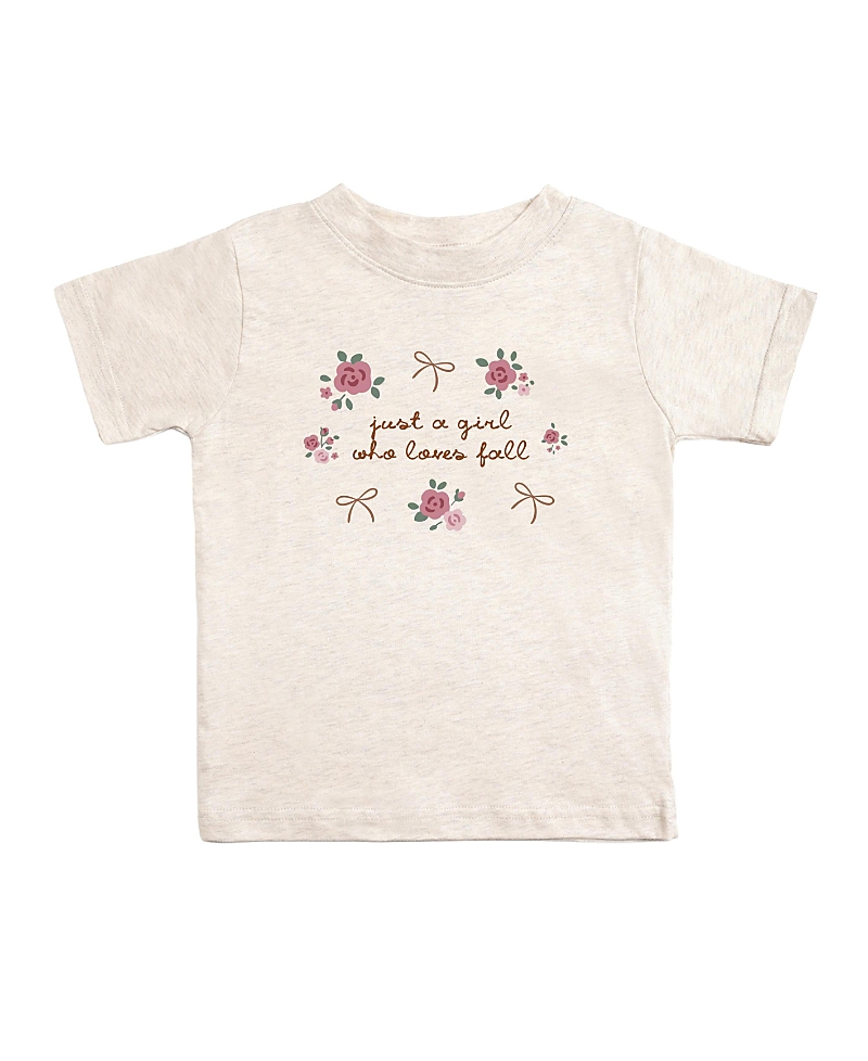 Sweet Wink Girls' Just A Fall Girl Short Sleeve T-Shirt - Big Kid