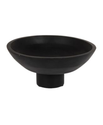  Mango Wood Footed Bowl