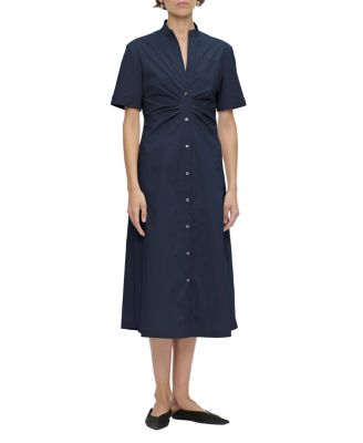  Noor A-Line Gathered Front  Shirtdress