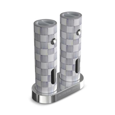 Courtly Check Electric Salt & Pepper Grinder Set