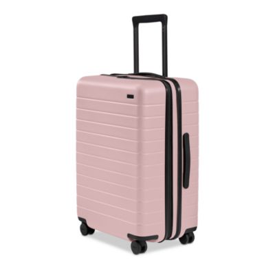 26" Medium Flex Luggage in Blush Pink