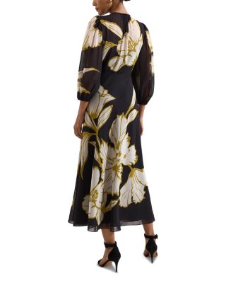 Eve Blouson Sleeve Maxi Dress - thumbnail 3