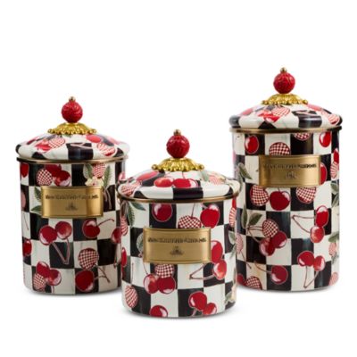 Mon Cheri Canisters, Set of 3