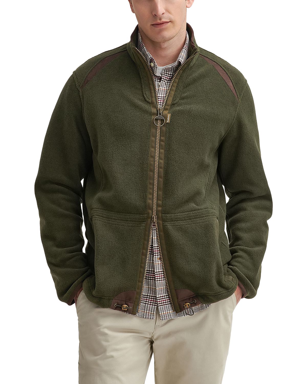 Barbour Langdale Stand Collar Zip Jacket
