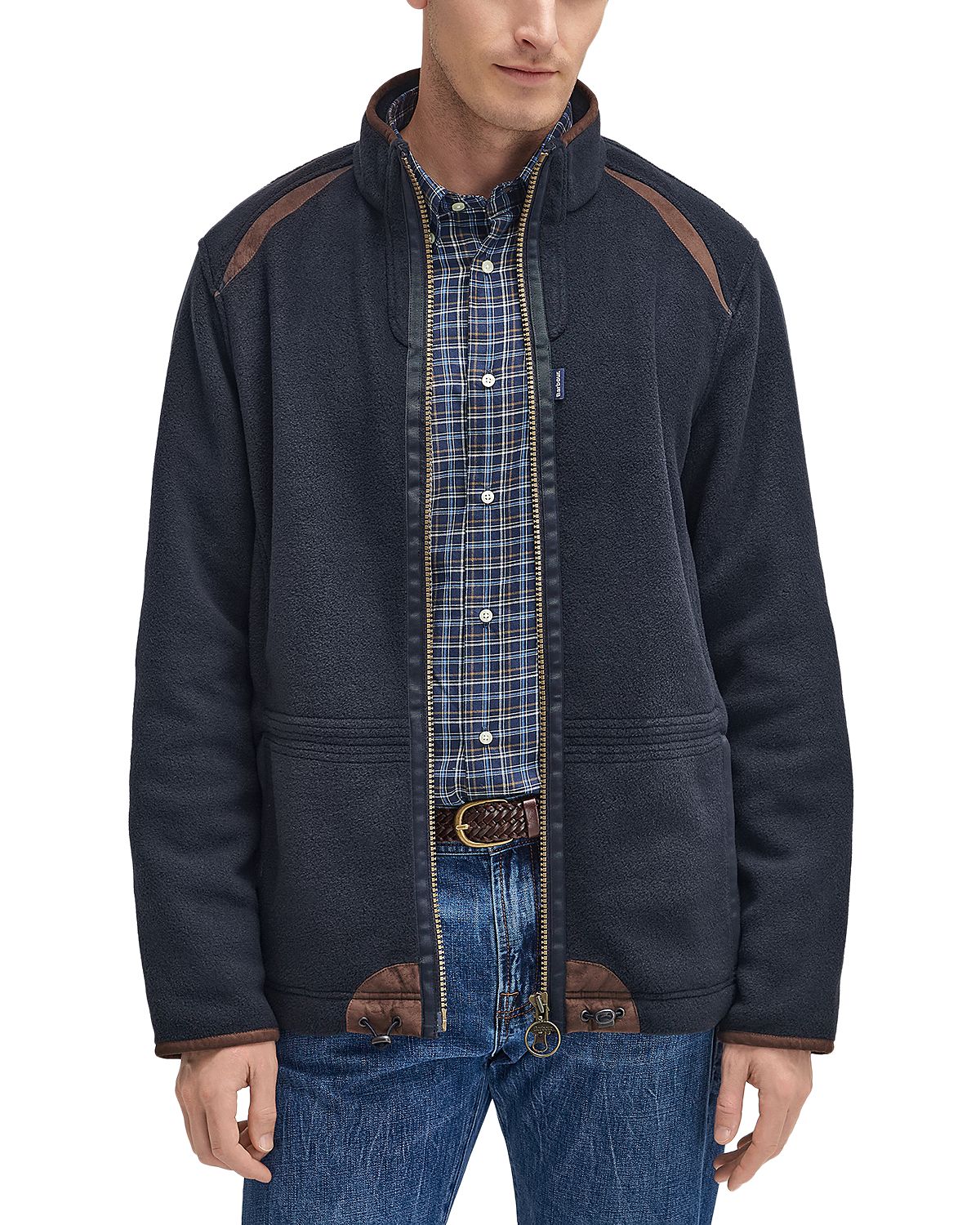 Barbour Langdale Stand Collar Zip Jacket