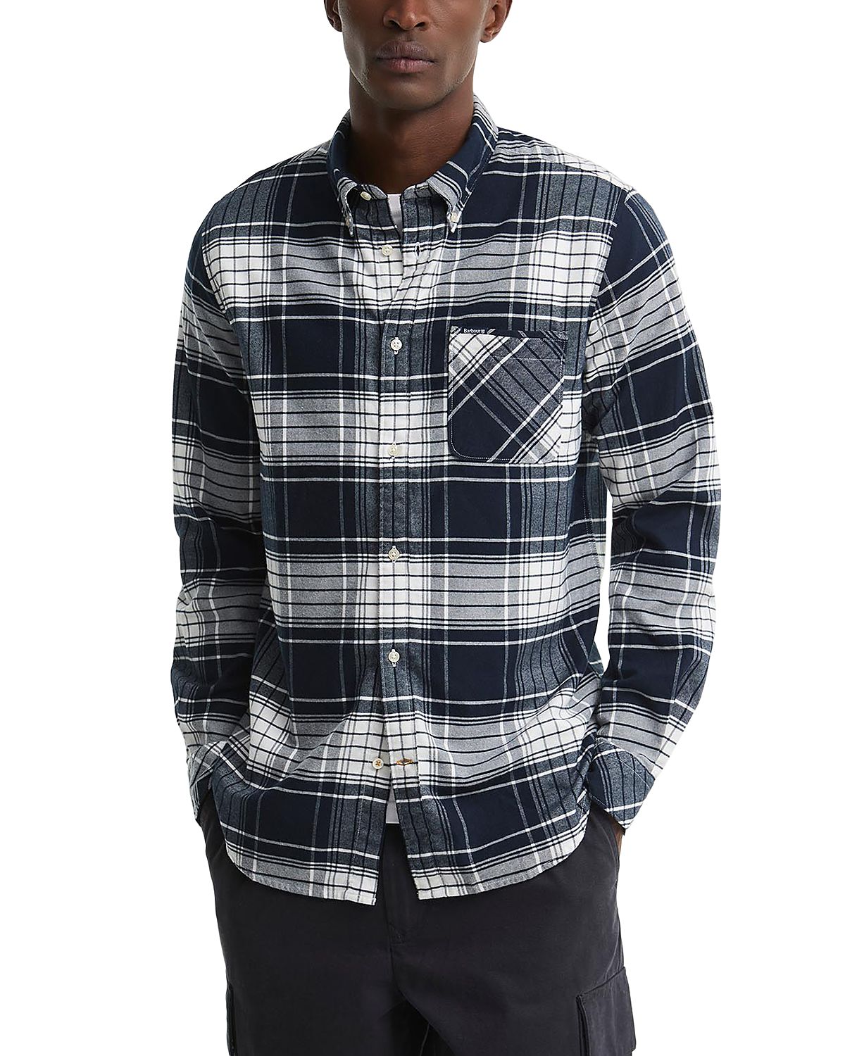 Barbour Embergate Cotton Flannel Check Shirt