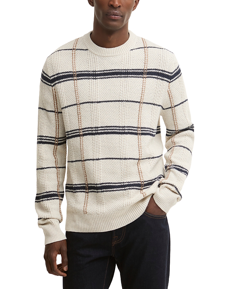 Barbour Fasey Cotton & Wool Knit Crewneck Sweater