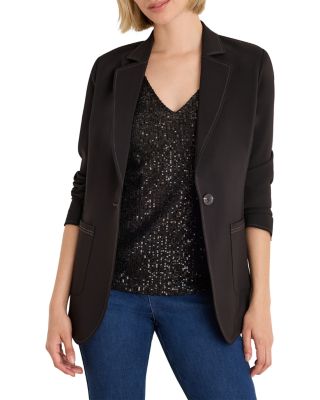 Nic+Zoe Single Button Stretch Blazer