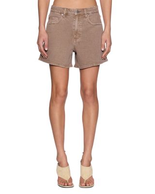 Ksubi Uptown Cotton Blend Shorts In Brown