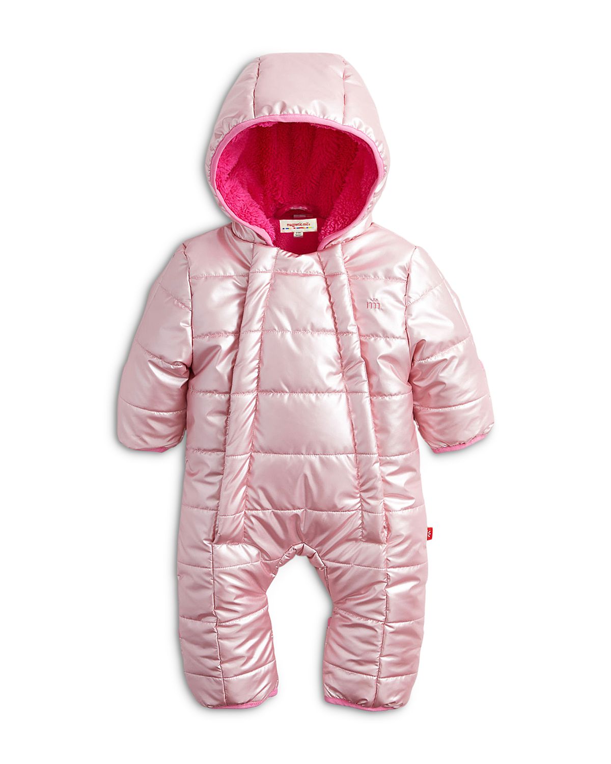 Magnetic Me Girls' Metallic Puffer Pram - Baby