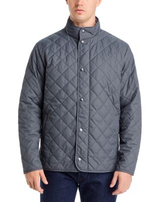 Suffolk Stand Collar Quilted Coat