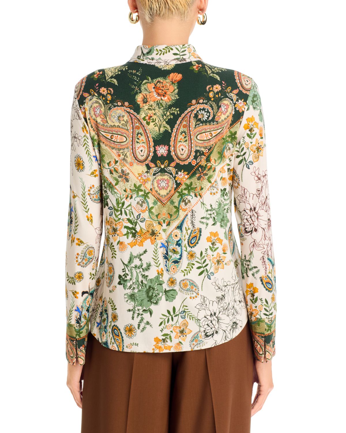The Janie Mixed Print Long Sleeve Shirt thumbnail 3
