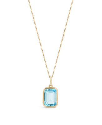  Solid Yellow Gold Spritz Necklace