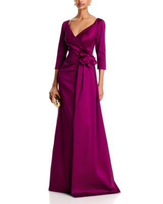 formal wrap dress for wedding Guest Outfits LW