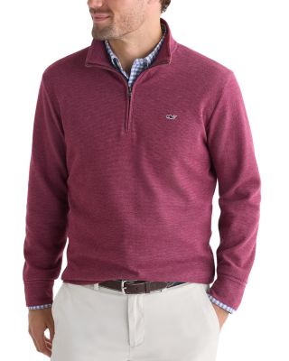 Vineyard Vines Saltwater Quarter Zip Long Sleeve Sweatshirt