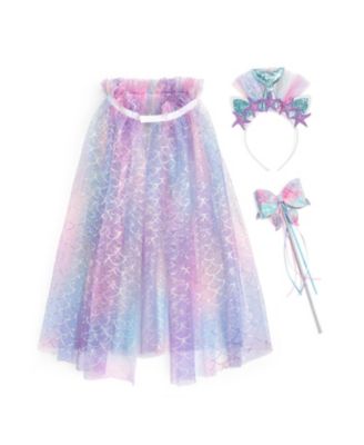Girls' Shimmering Mermaid Dress Up Kit - Little Kid, Big Kid