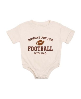 Boys' Sundays Are For Football Short Sleeve Romper - Baby