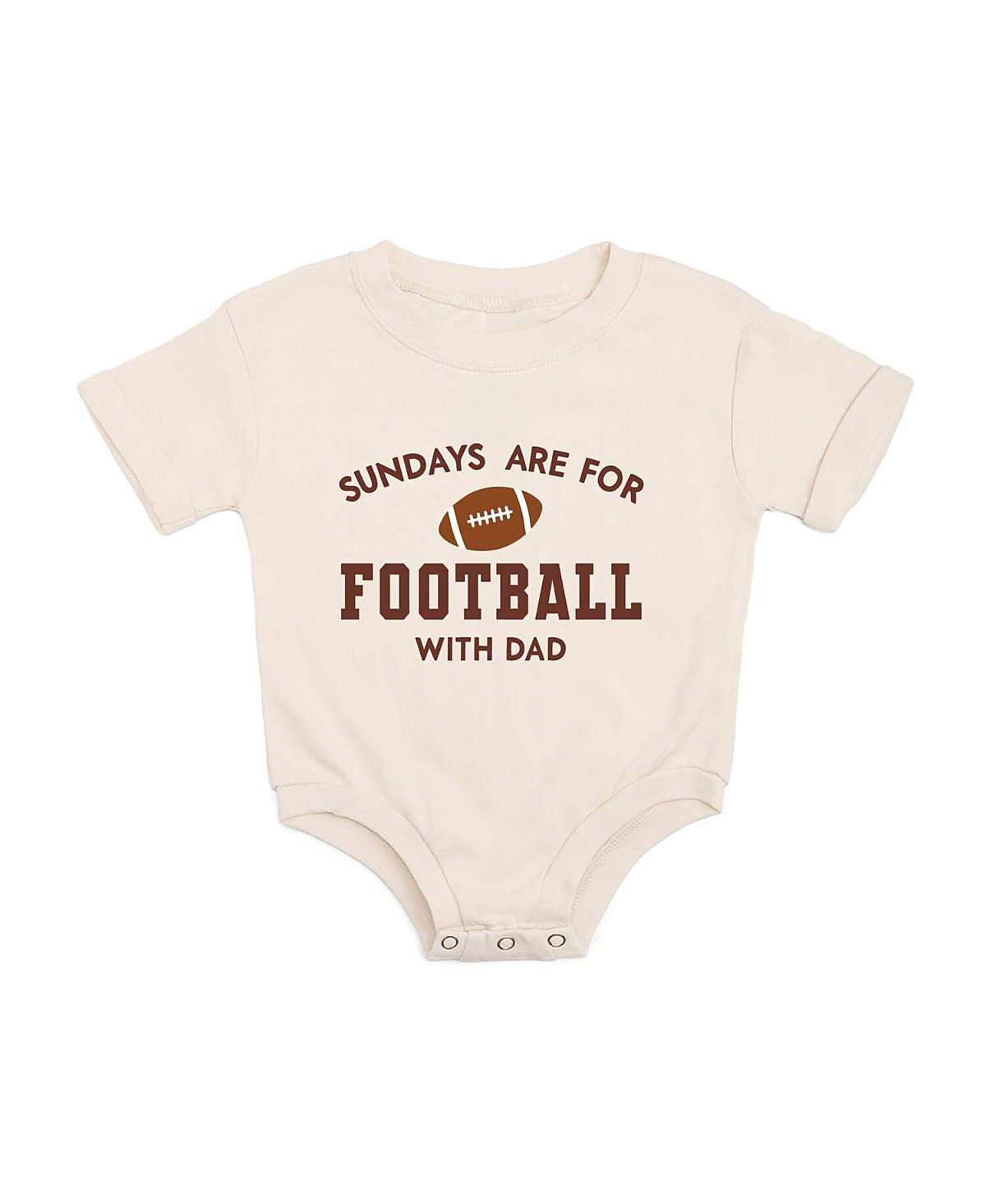 Sweet Wink Boys' Sundays Are For Football Short Sleeve Romper - Baby