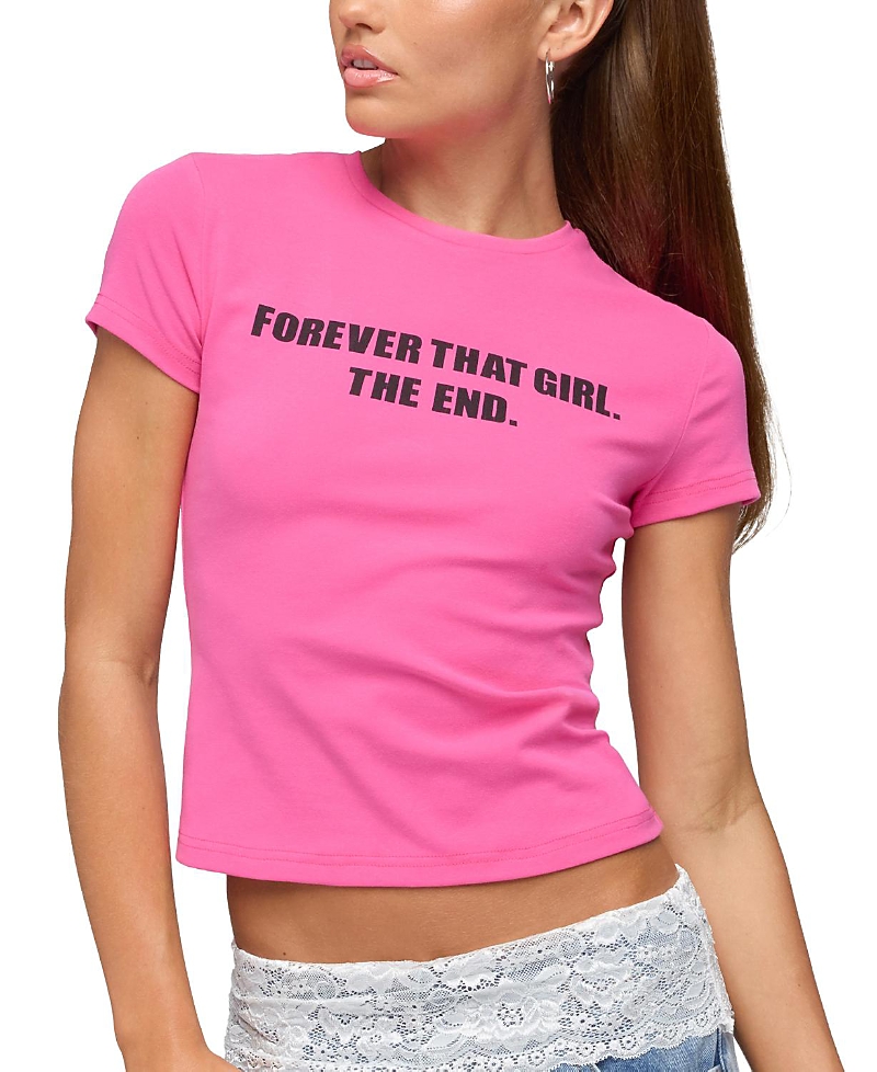 Edikted Forever That Girl T Shirt