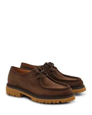 Men's Chunky Lace Up Loafers