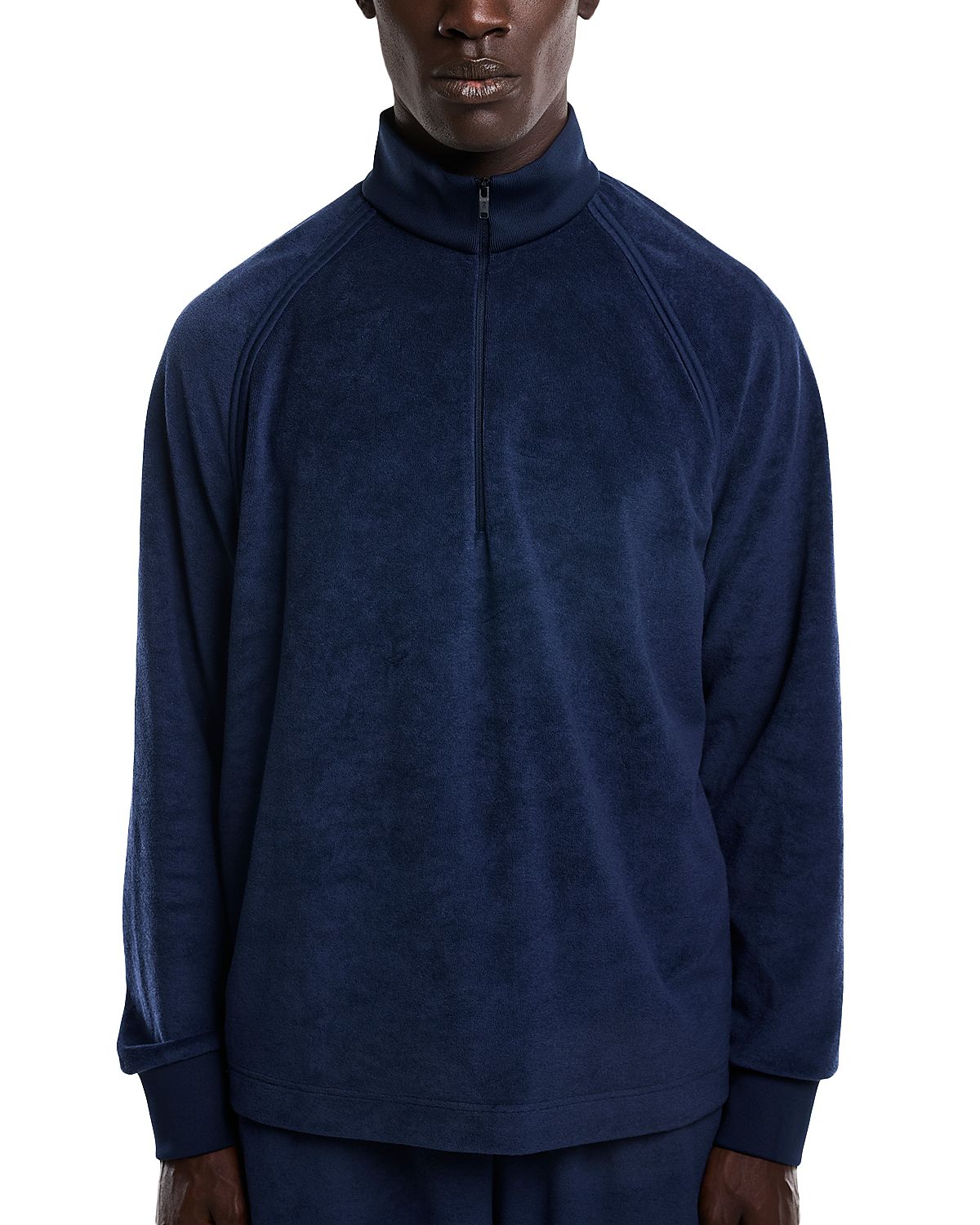 On Inkwell Courtside Pullover Terry Sweater