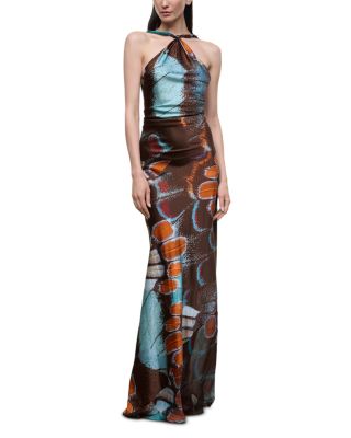 Charli Silk Low Back Dress