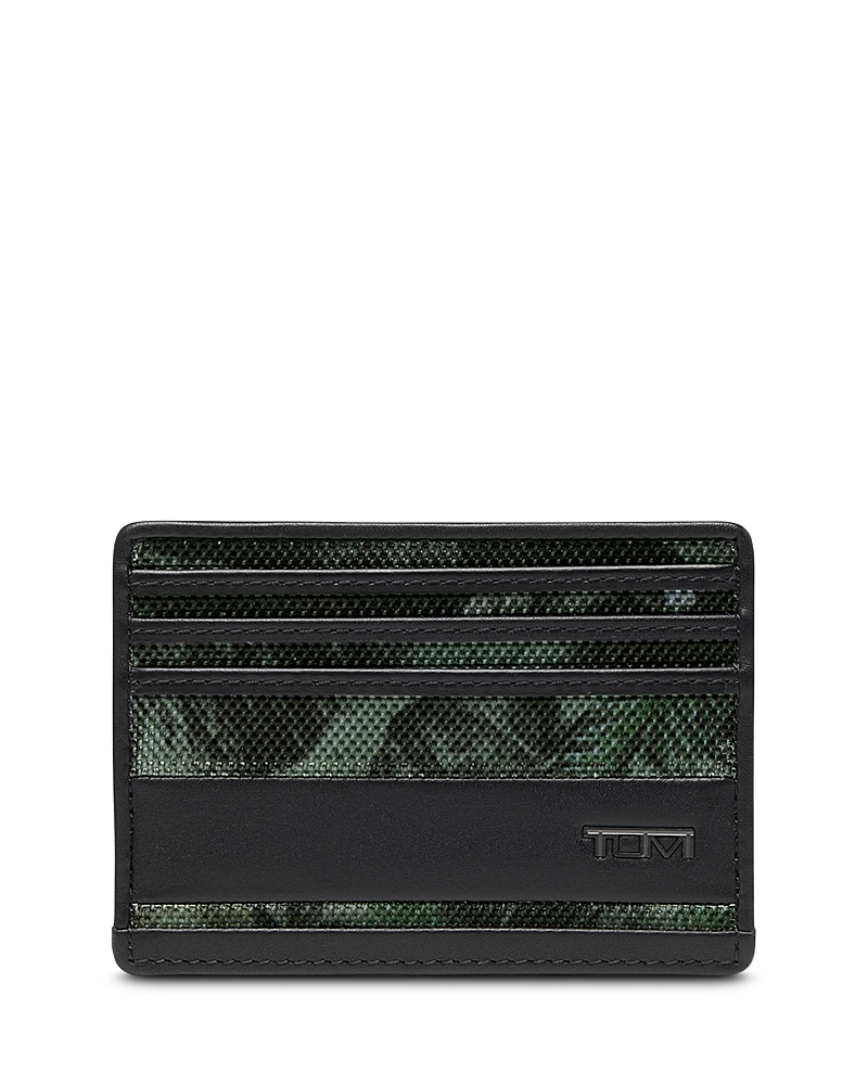 Tumi Men's Forest Camo Six Credit Card Slim Card Case