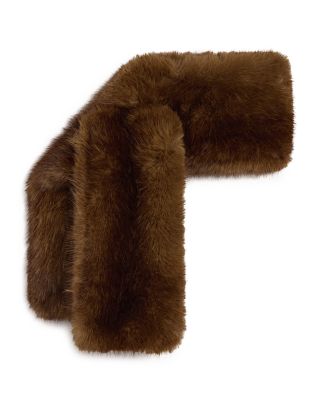Kai Faux Fur Pull Through Scarf