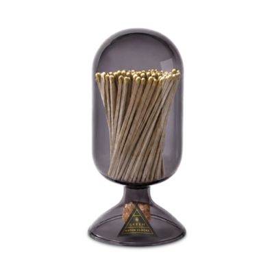 Obsidian Match Cloche with Gold-Tipped Matches