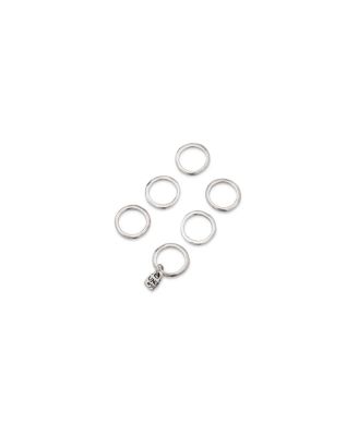 Sterling Silver-Plated Multi-Ring