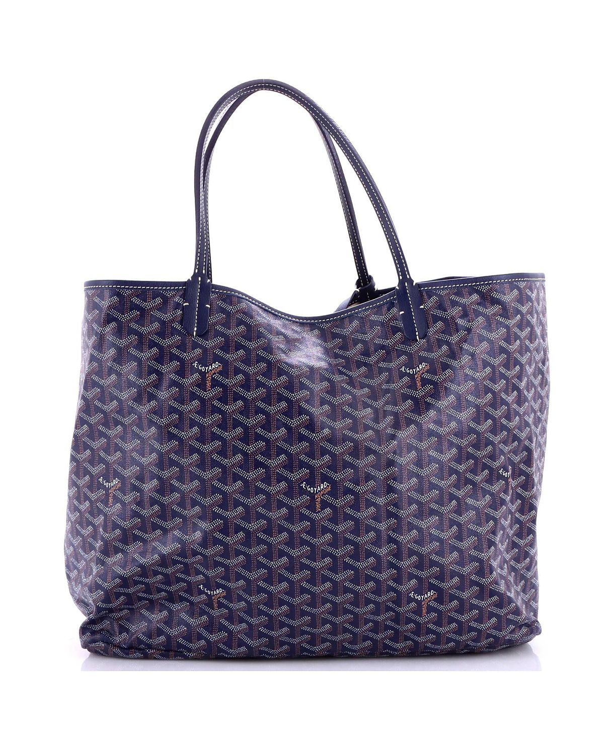 Pre-Owned Goyard Gm Saint Louis Tote Coated Canvas