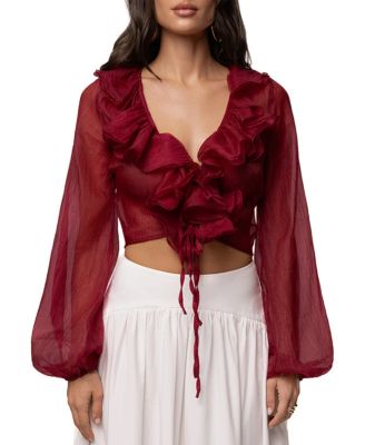  Delilah Ruffled Top