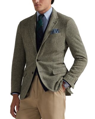 Soft Herringbone Sport Coat