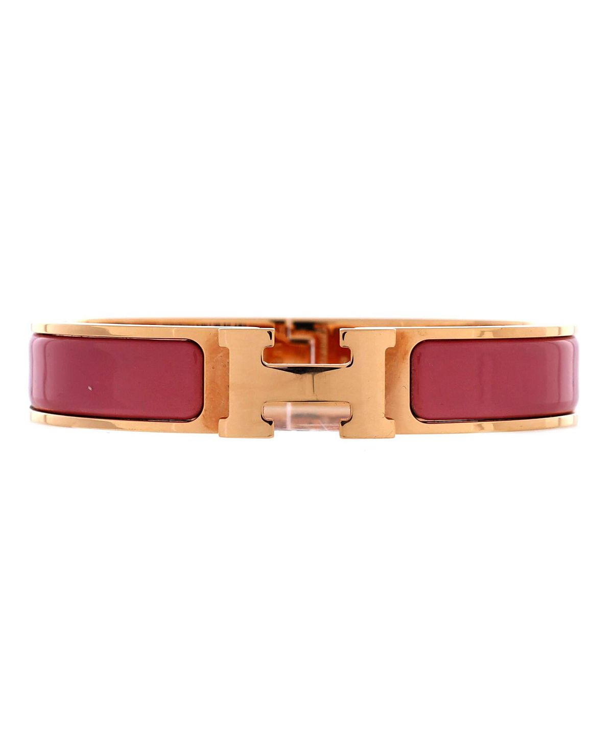Pre-Owned HERMES Narrow Clic H Bracelet