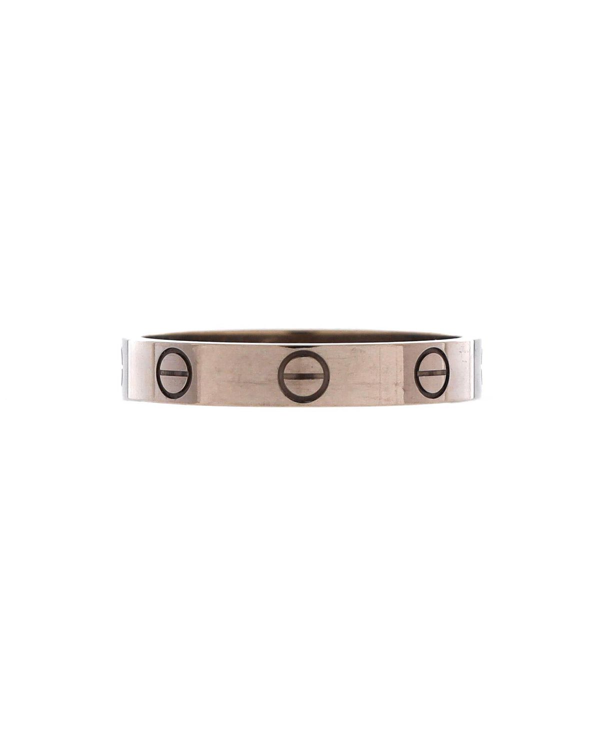 Pre-Owned Cartier Love Wedding Band Ring 18K White Gold