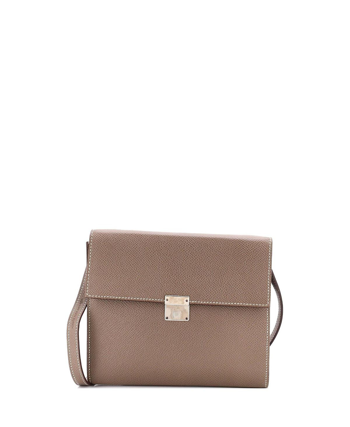 Pre-Owned HERMES 16 Clic Wallet on Strap Epsom